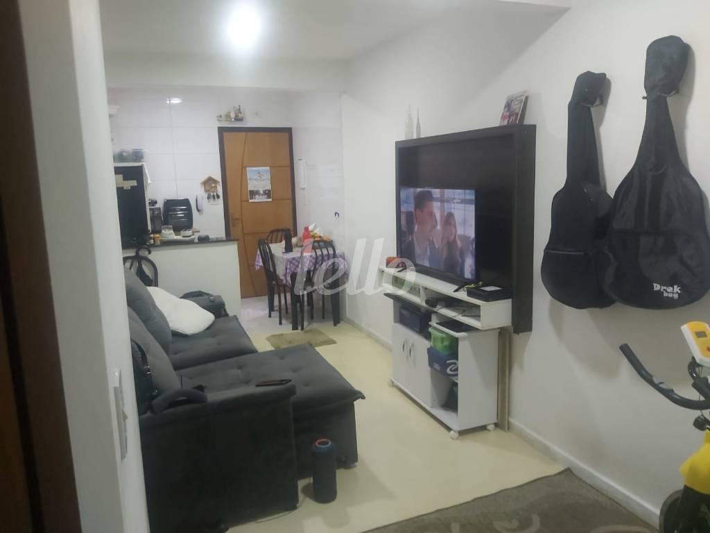 SALA de Apartamento à venda, Padrão com 96 m², 2 quartos e 2 vagas em Vila Camilópolis - Santo André