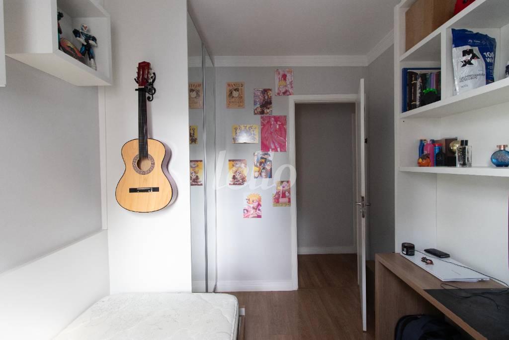 DORMITORIO de Apartamento à venda, Padrão com 66 m², 3 quartos e 1 vaga em Vila Augusta - Guarulhos