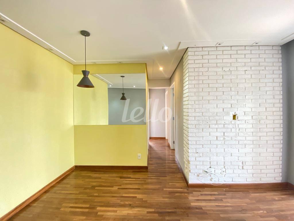 SALA de Apartamento à venda, Padrão com 73 m², 3 quartos e 1 vaga em Tatuapé - São Paulo