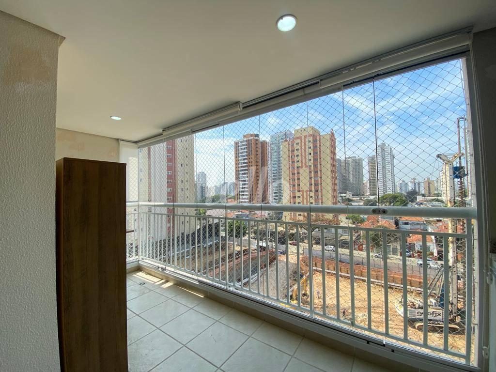 VARANDA de Apartamento à venda, Padrão com 73 m², 3 quartos e 1 vaga em Tatuapé - São Paulo