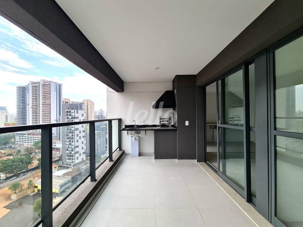 VARANDA GOURMET de Apartamento à venda, Padrão com 84 m², 3 quartos e 1 vaga em Jardim Das Acácias - São Paulo