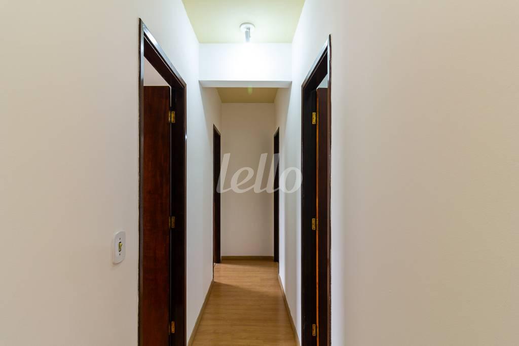 CORREDOR de Apartamento para alugar, Padrão com 80 m², 2 quartos e 1 vaga em Campo Belo - São Paulo