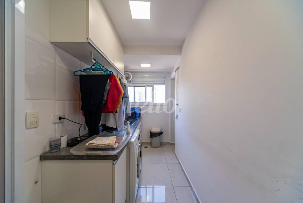 ÁREA DE SERVIÇO de Apartamento à venda, Padrão com 122 m², 3 quartos e 3 vagas em Jardim - Santo André