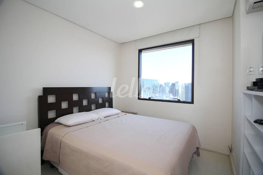 SUÍTE de Apartamento para alugar, Padrão com 74 m², 1 quarto e 2 vagas em Itaim Bibi - São Paulo