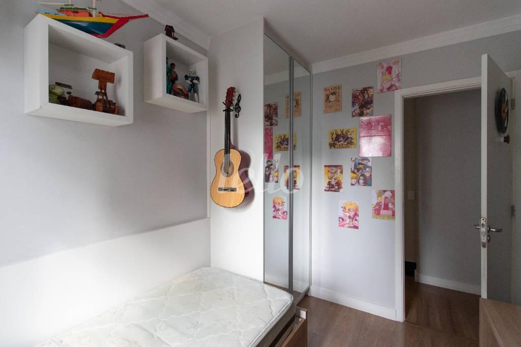 DORMITORIO de Apartamento à venda, Padrão com 66 m², 3 quartos e 1 vaga em Vila Augusta - Guarulhos