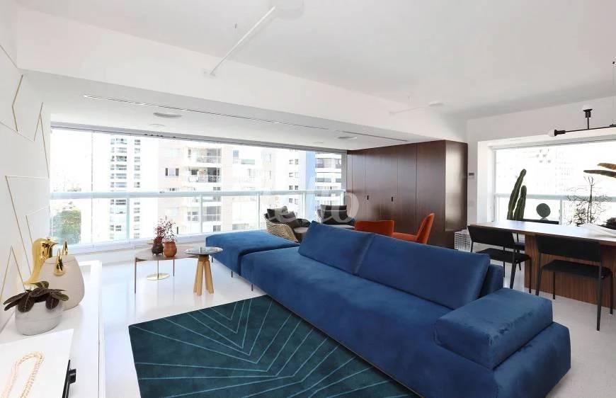 LIVING de Apartamento à venda, Padrão com 174 m², 2 quartos e 3 vagas em Vila Clementino - São Paulo