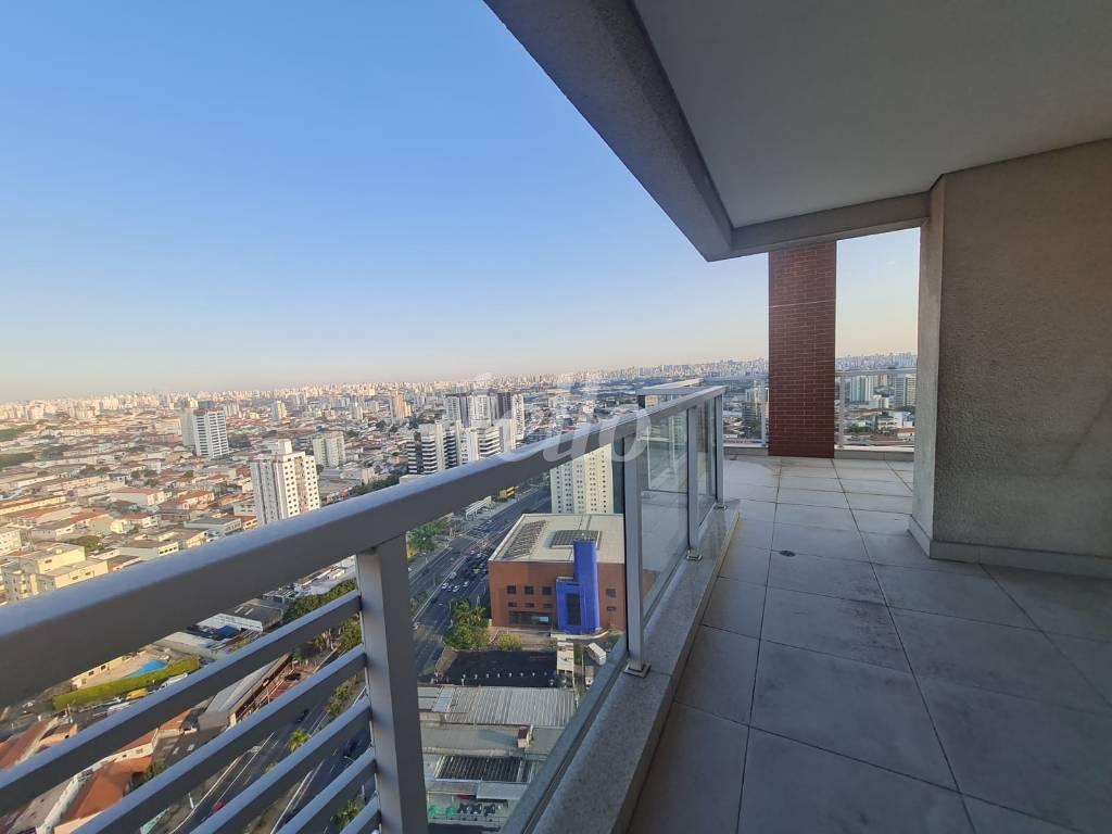 VARANDA de Apartamento à venda, Padrão com 77 m², 2 quartos e 2 vagas em Jardim São Paulo - São Paulo