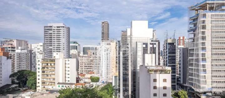 VISTA de Apartamento à venda, Padrão com 83 m², 3 quartos e 1 vaga em Pinheiros - São Paulo