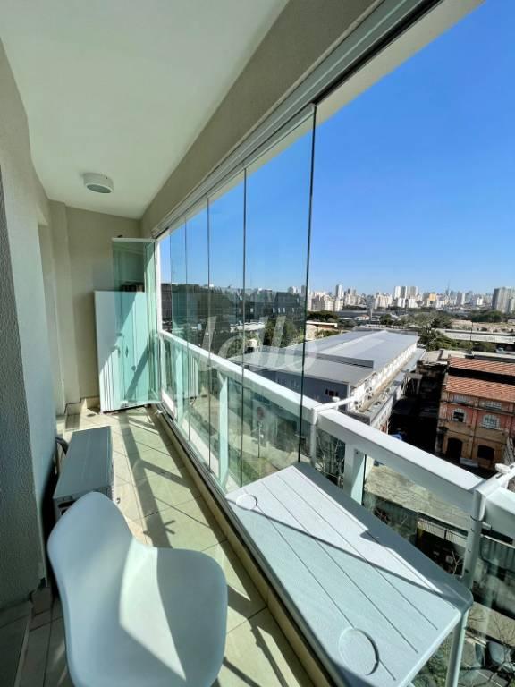 SACADA de Apartamento à venda, Studio com 50 m², 2 quartos e 1 vaga em Mooca - São Paulo
