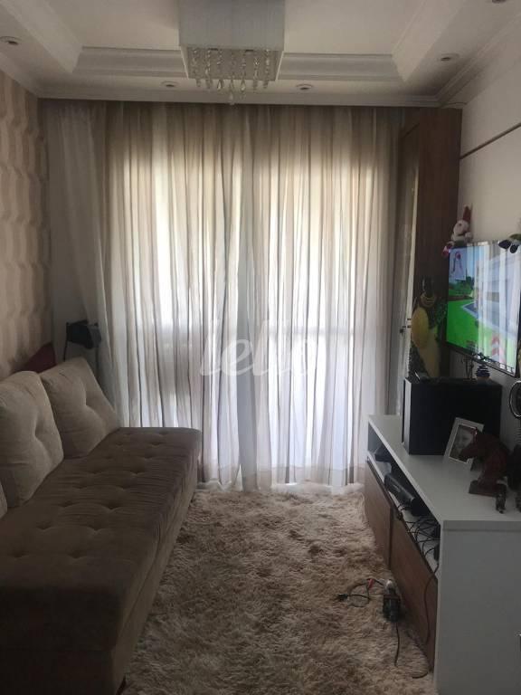 SALA de Apartamento à venda, Padrão com 59 m², 2 quartos e 1 vaga em Campestre - Santo André