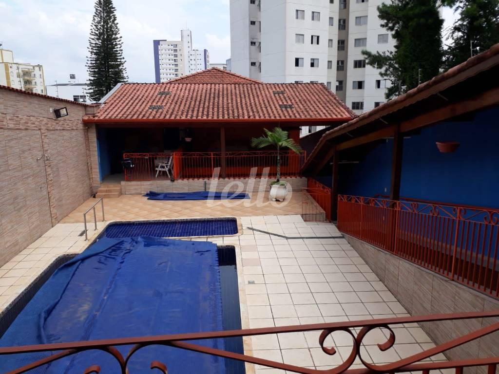PISCINA de Casa à venda, assobradada com 486 m², 4 quartos e 6 vagas em Vila Baeta Neves - São Bernardo do Campo