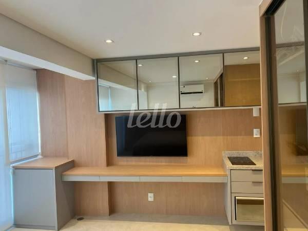 STUDIO de Apartamento para alugar, Studio com 25 m², 1 quarto e em Indianópolis - São Paulo