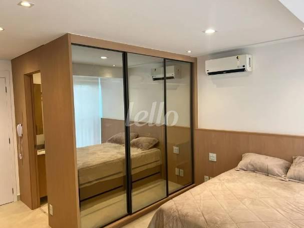 STUDIO de Apartamento para alugar, Studio com 25 m², 1 quarto e em Indianópolis - São Paulo