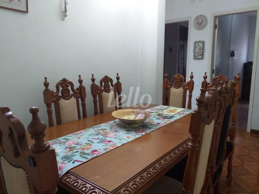 SALA DE JANTAR de Casa à venda, sobrado com 150 m², 5 quartos e 2 vagas em Cambuci - São Paulo