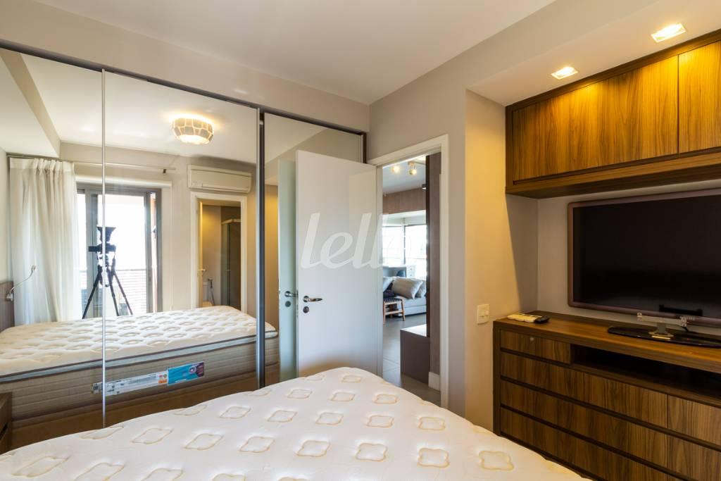 SUITE 1 de Apartamento para alugar, Padrão com 84 m², 2 quartos e 2 vagas em Brooklin Paulista - São Paulo