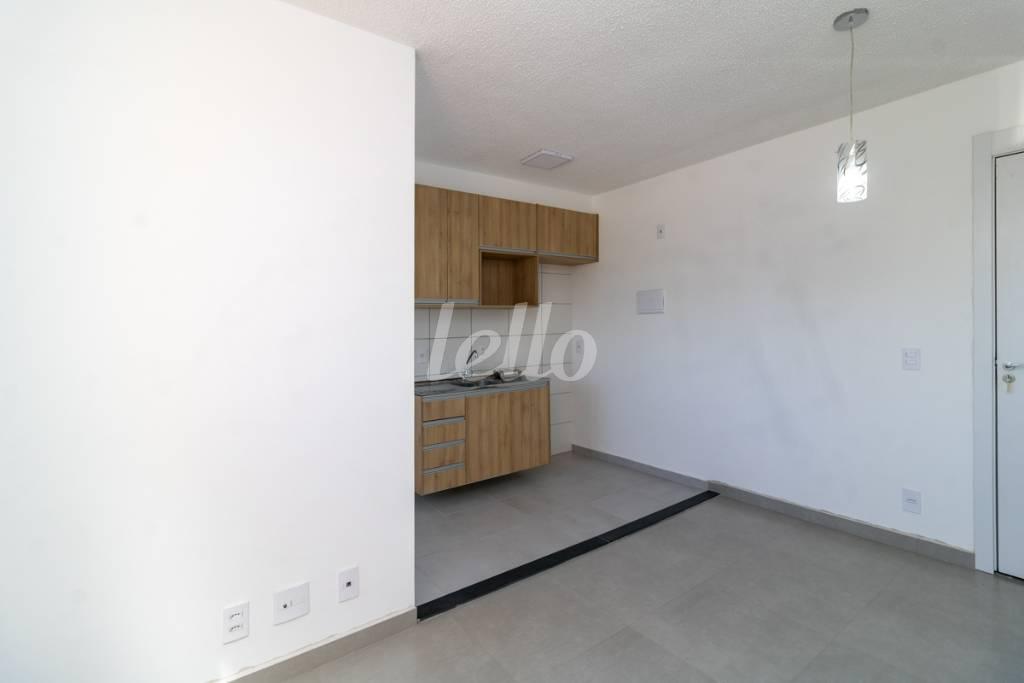 SALA de Apartamento para alugar, Padrão com 30 m², 1 quarto e em Mooca - São Paulo