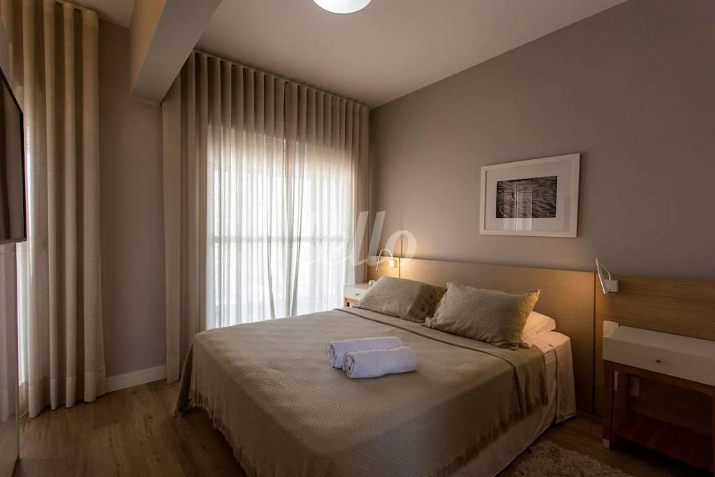 SUITE de Apartamento para alugar, Padrão com 81 m², 1 quarto e 2 vagas em Itaim Bibi - São Paulo