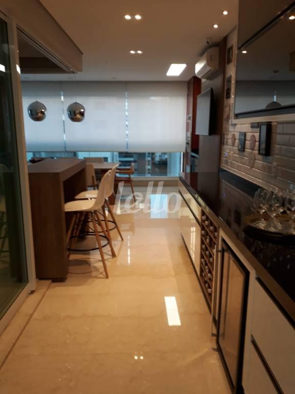 SACADA de Apartamento à venda, Padrão com 218 m², 3 quartos e 4 vagas em Vila Regente Feijó - São Paulo