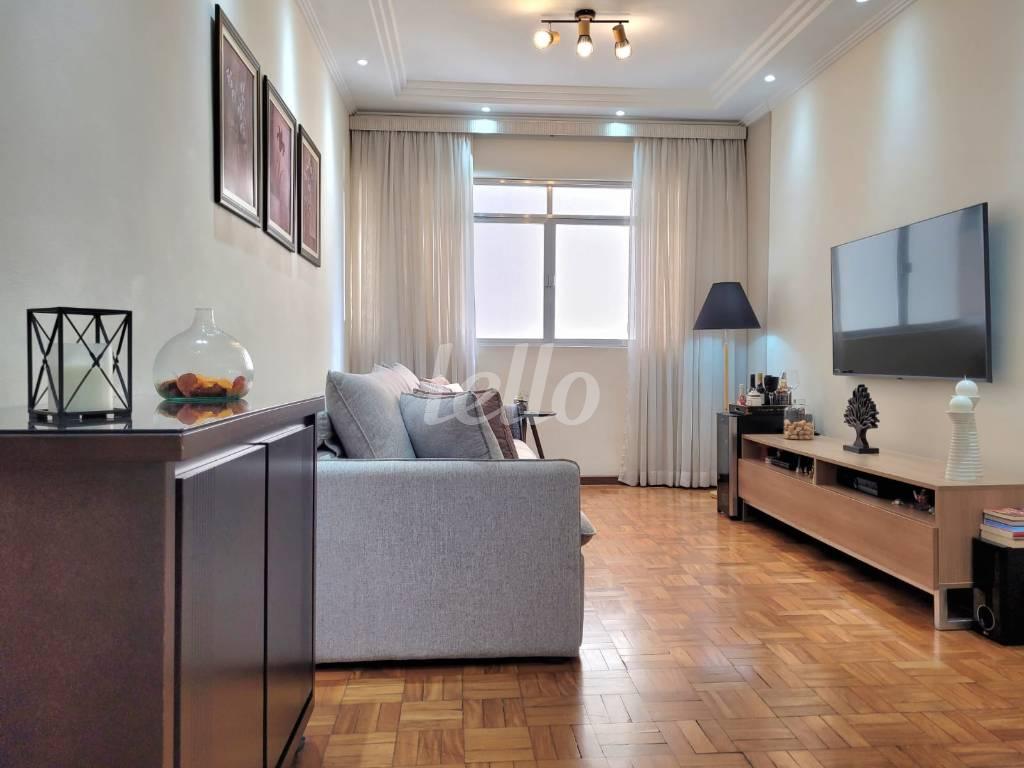 SALA de Apartamento à venda, Padrão com 103 m², 3 quartos e 1 vaga em Mooca - São Paulo