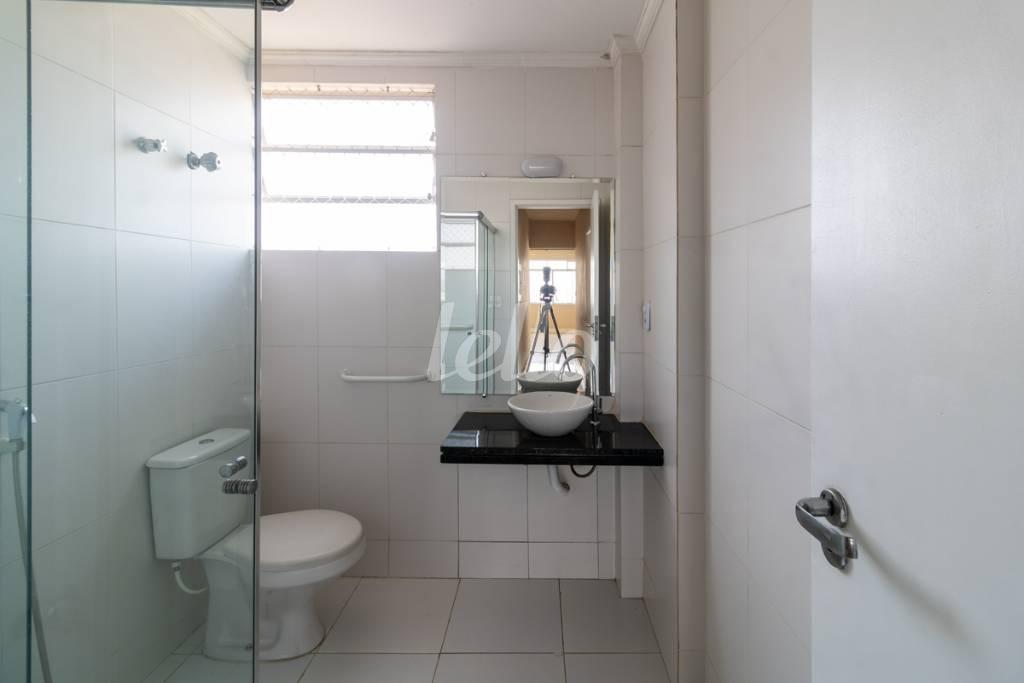 BANHEIRO de Apartamento para alugar, Padrão com 108 m², 2 quartos e 1 vaga em Vila Prudente - São Paulo