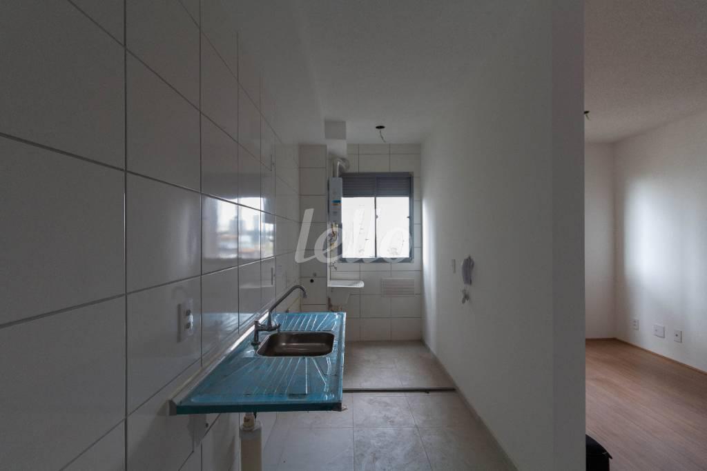 COZINHA de Apartamento para alugar, Padrão com 45 m², 2 quartos e em Mooca - São Paulo