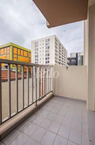 VARANDA de Apartamento para alugar, Padrão com 42 m², 1 quarto e 1 vaga em Pinheiros - São Paulo