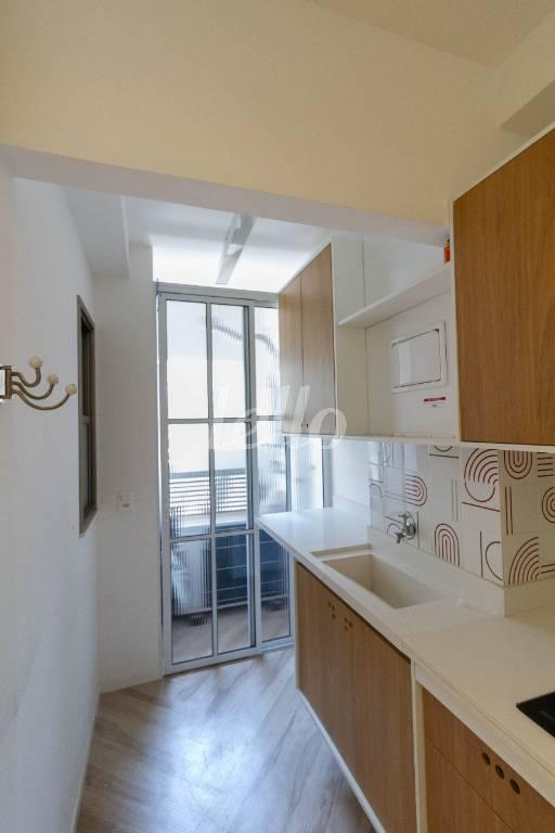 ÁREA DE SERVIÇO de Apartamento para alugar, Padrão com 68 m², 1 quarto e 1 vaga em Sumarezinho - São Paulo