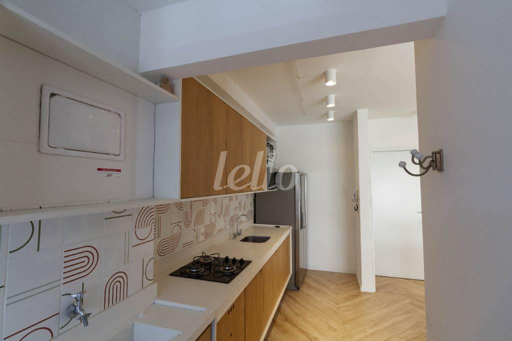 COZINHA de Apartamento para alugar, Padrão com 68 m², 1 quarto e 1 vaga em Sumarezinho - São Paulo