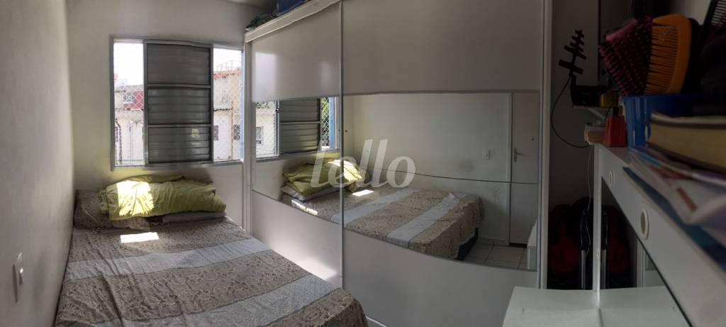 DORMITÓRIO de Apartamento à venda, Padrão com 48 m², 1 quarto e 1 vaga em Brás - São Paulo