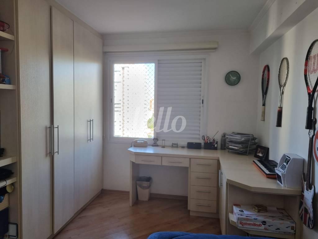 QUARTO de Apartamento à venda, Padrão com 120 m², 3 quartos e 1 vaga em Vila Mariana - São Paulo