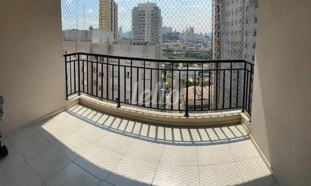 VARANDA de Apartamento à venda, Padrão com 68 m², 3 quartos e 1 vaga em Tatuapé - São Paulo