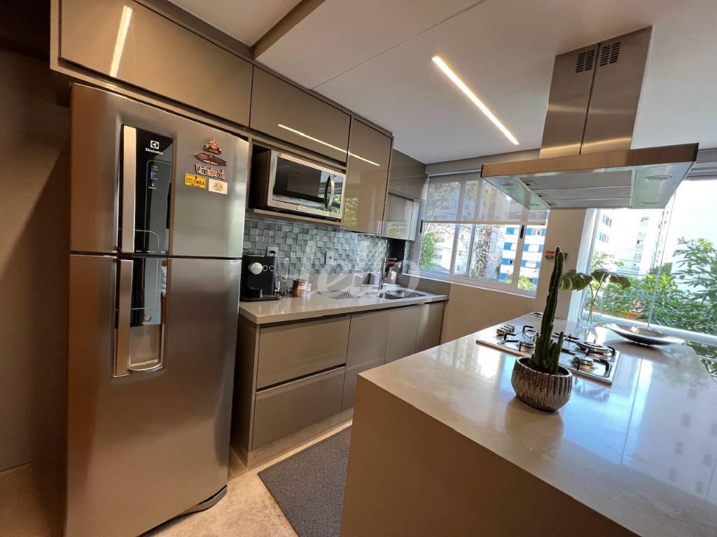 COZINHA de Apartamento à venda, Padrão com 65 m², 1 quarto e 1 vaga em Jardim Paulista - São Paulo
