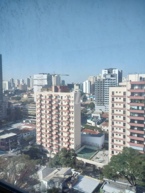 VISTA de Apartamento à venda, Padrão com 50 m², 1 quarto e 1 vaga em Vila Clementino - São Paulo