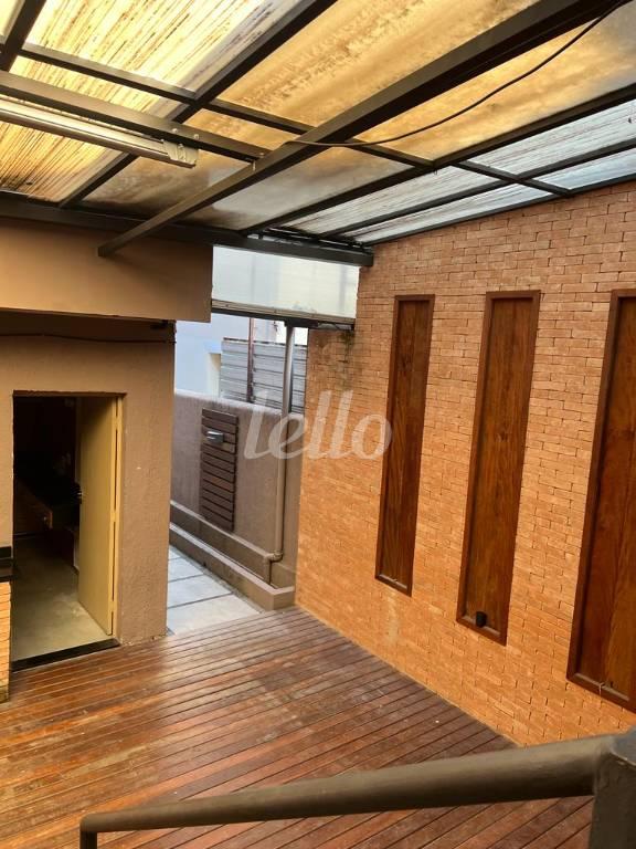 ÁREA CHURRASQUEIRA de Casa para alugar, sobrado com 154 m², e 3 vagas em Vila Pompeia - São Paulo