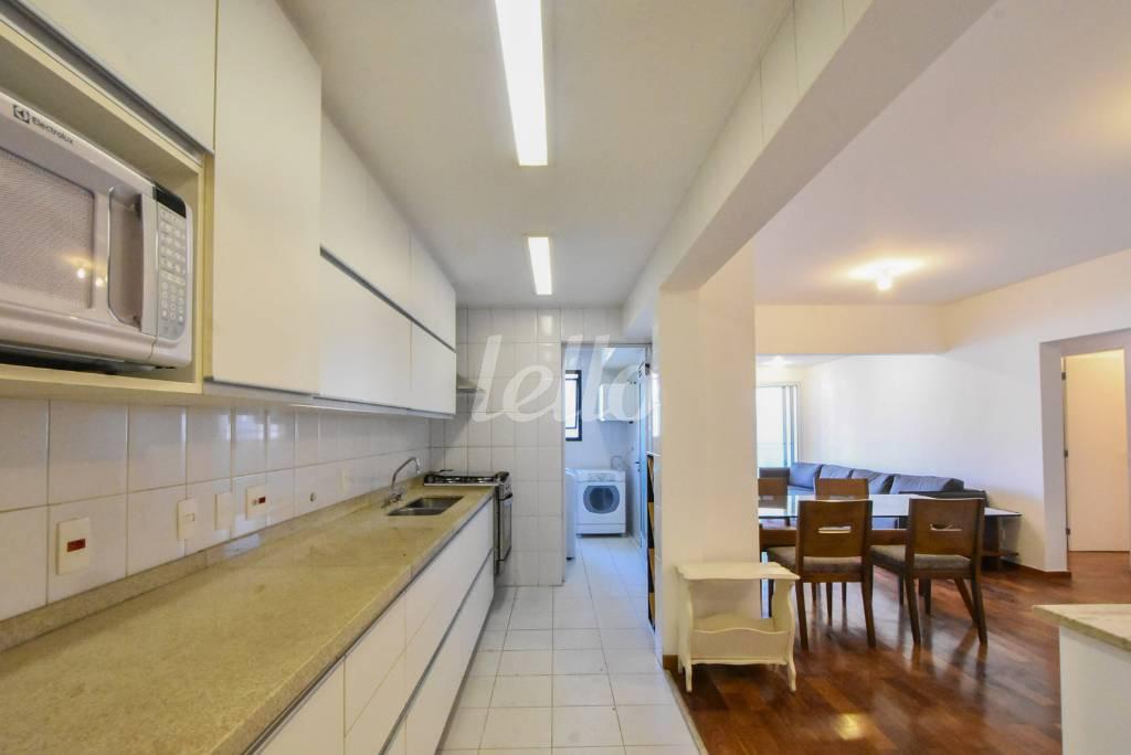 COZINHA de Apartamento à venda, Padrão com 106 m², 2 quartos e 2 vagas em Cidade Monções - São Paulo