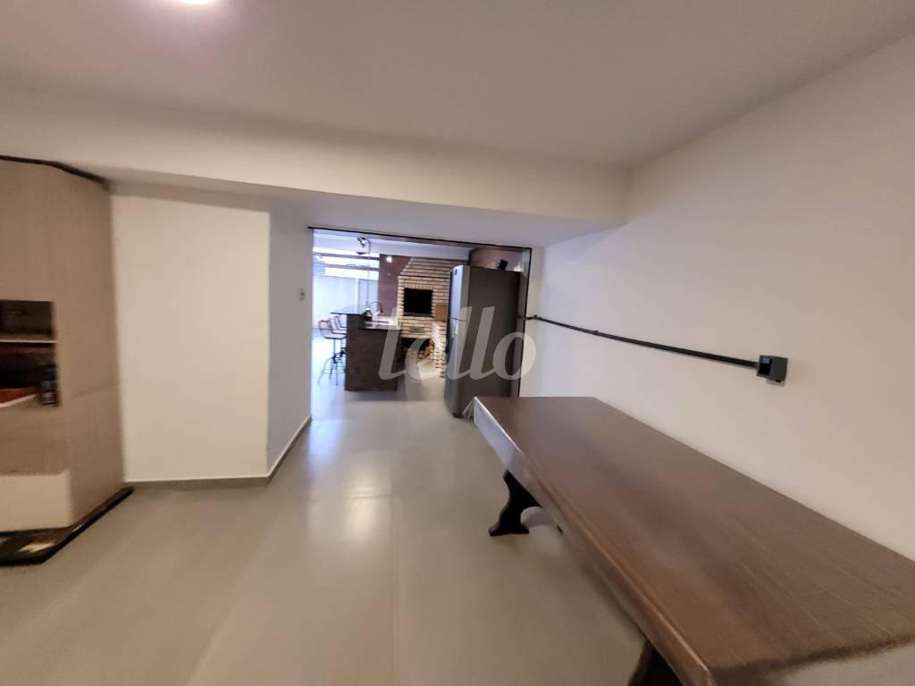 ESPAÇO GOURMET de Casa à venda, assobradada com 241 m², 5 quartos e 4 vagas em Vila Floresta - Santo André