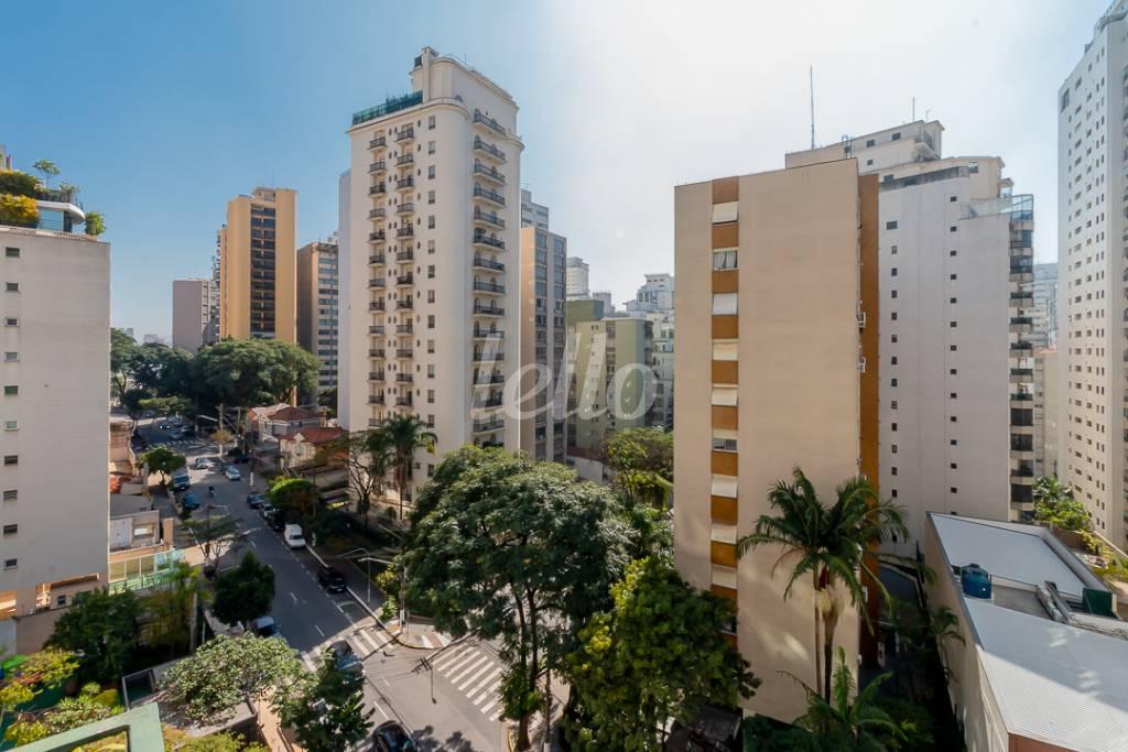 VISTA de Apartamento à venda, Padrão com 133 m², 3 quartos e 1 vaga em Santa Cecília - São Paulo