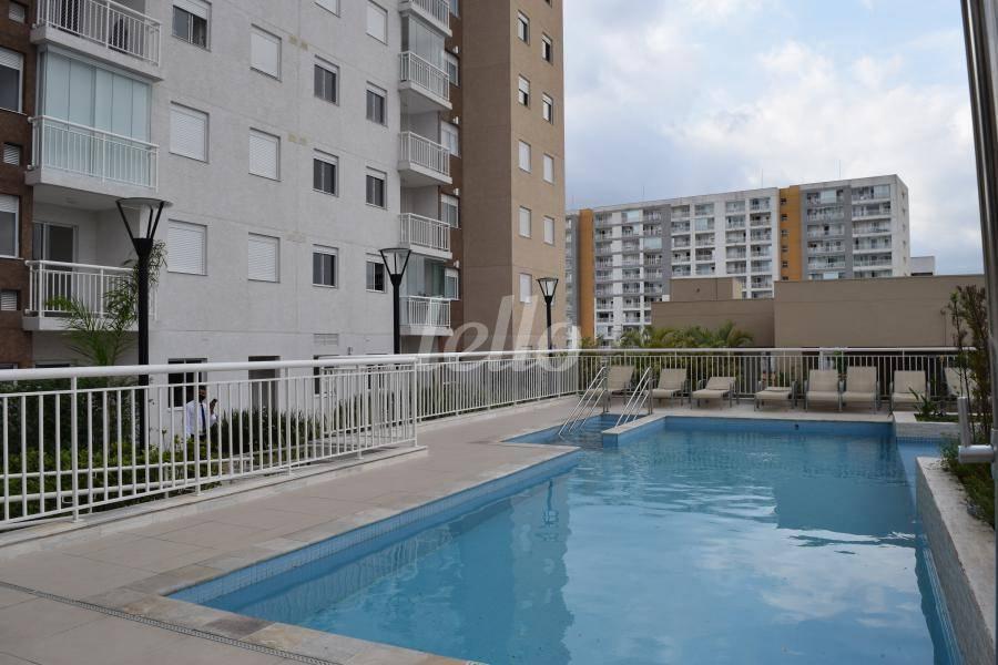 PISCINA de Apartamento à venda, Padrão com 66 m², 3 quartos e 1 vaga em Brás - São Paulo