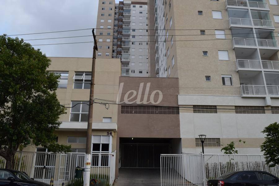 FACHADA de Apartamento à venda, Padrão com 66 m², 3 quartos e 1 vaga em Brás - São Paulo