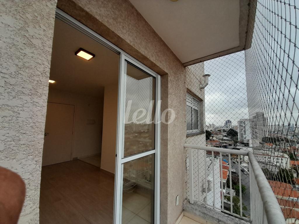 SACADA de Apartamento à venda, Padrão com 48 m², 2 quartos e 1 vaga em Parque Vitória - São Paulo