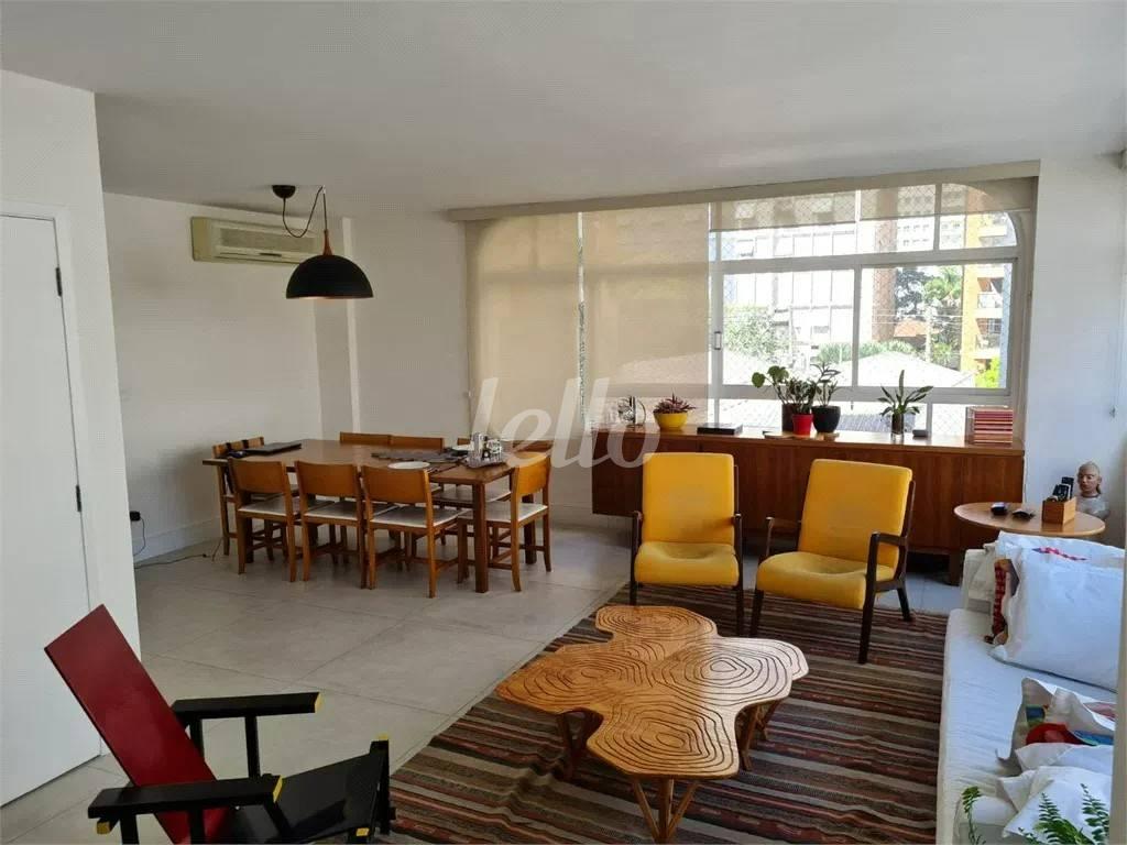 SALA de Apartamento à venda, Padrão com 166 m², 4 quartos e 1 vaga em Itaim Bibi - São Paulo
