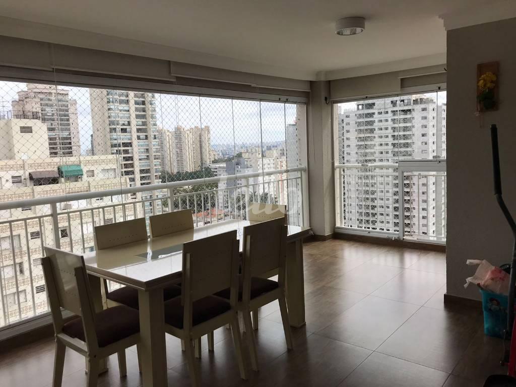 TERRAÇO GOURMET de Apartamento à venda, Padrão com 105 m², 3 quartos e 2 vagas em Parque São Jorge - São Paulo