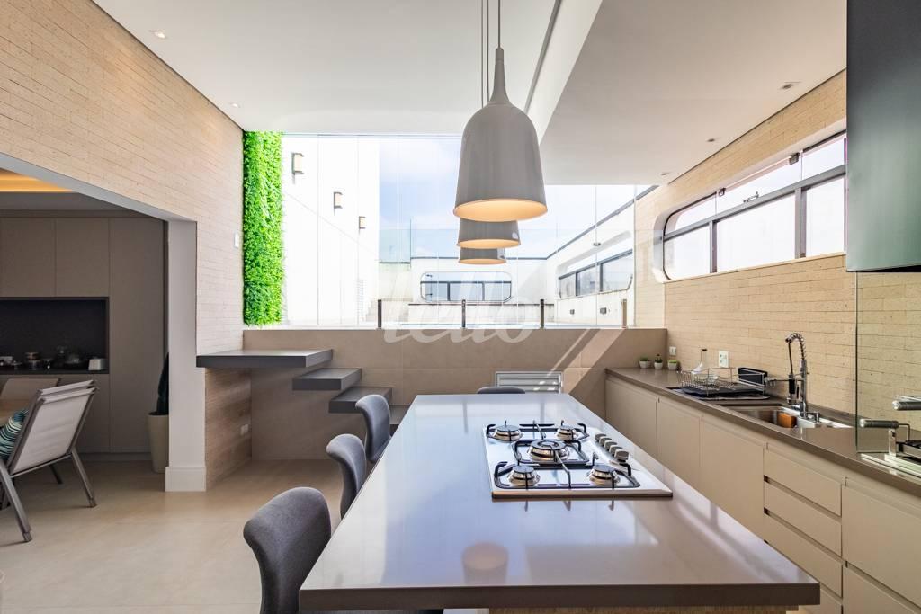 ÁREA GOURMET de Apartamento à venda, Duplex com 320 m², 5 quartos e 4 vagas em Parque da Mooca - São Paulo