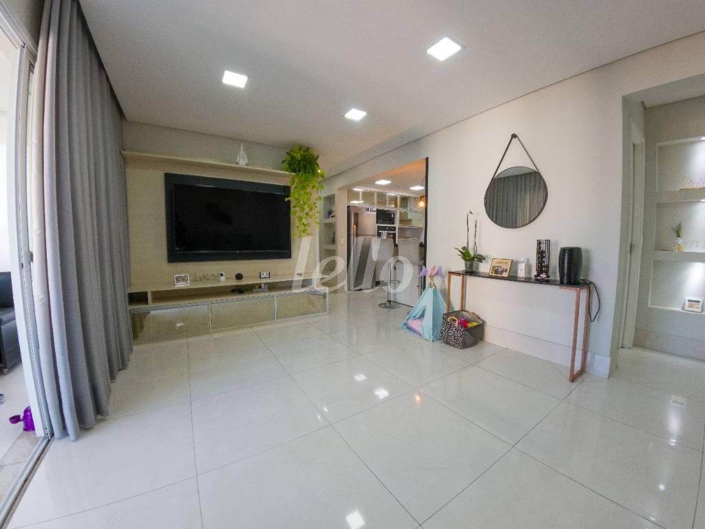 SALA de Apartamento à venda, Padrão com 107 m², 2 quartos e 2 vagas em Vila Lusitânia - São Bernardo do Campo
