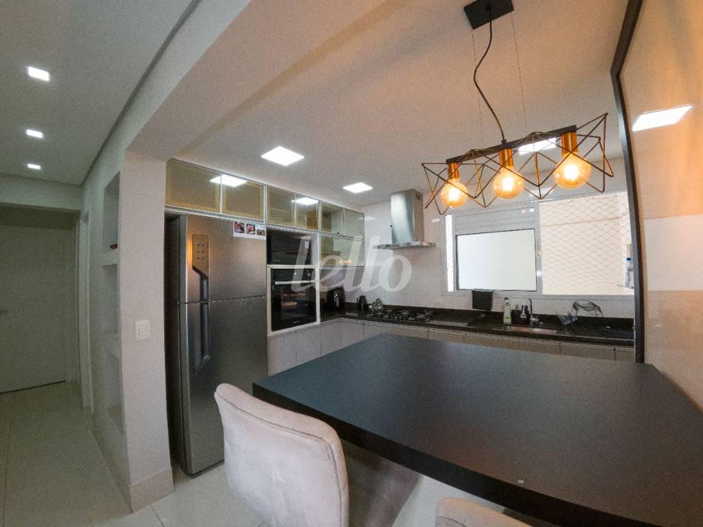COZINHA de Apartamento à venda, Padrão com 107 m², 2 quartos e 2 vagas em Vila Lusitânia - São Bernardo do Campo