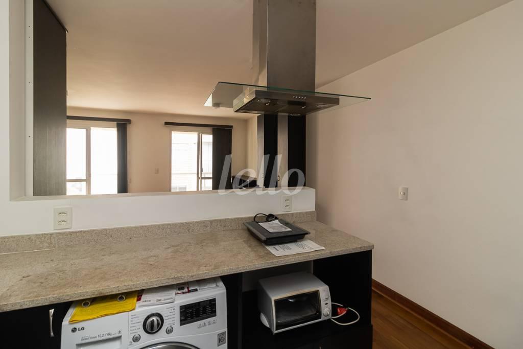 COZINHA de Apartamento à venda, Studio com 52 m², 1 quarto e 1 vaga em Mooca - São Paulo