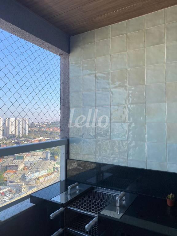 VARANDA GOURMET de Apartamento à venda, Padrão com 50 m², 2 quartos e 1 vaga em Vila Metalúrgica - Santo André