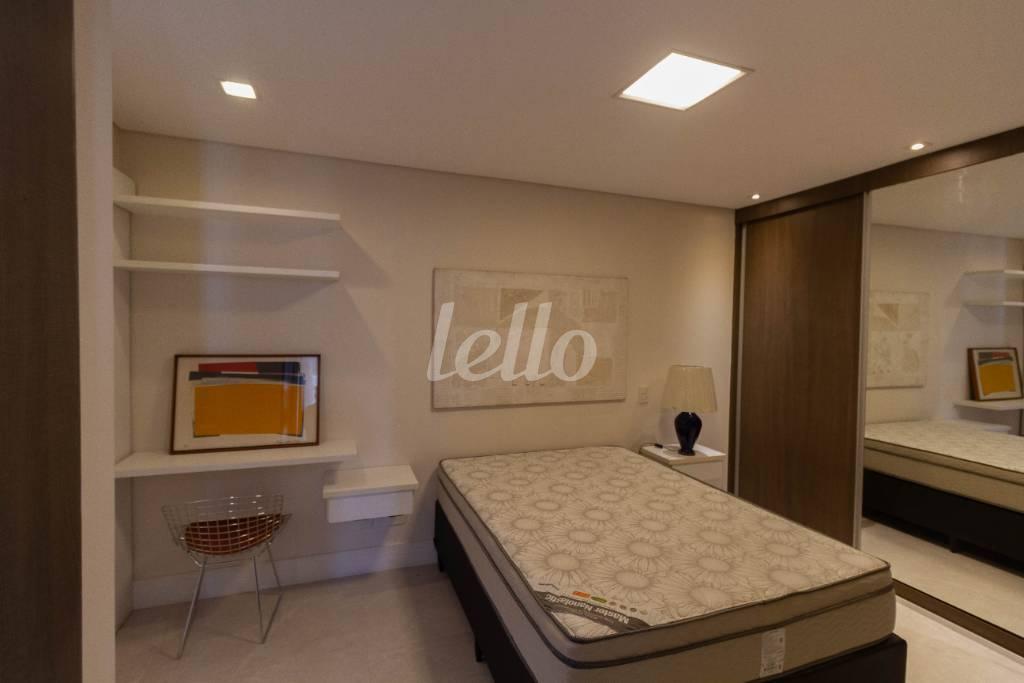 DORMITÓRIO 1 de Apartamento para alugar, Padrão com 47 m², 1 quarto e 1 vaga em Itaim Bibi - São Paulo