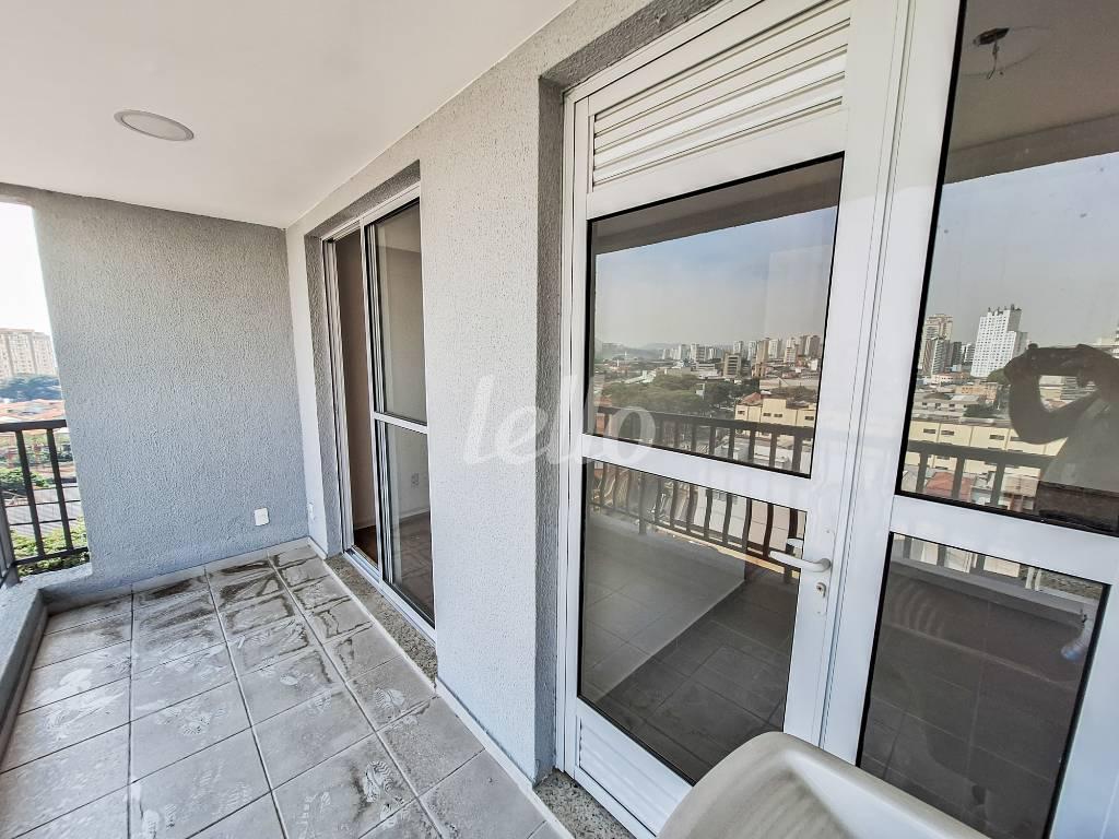 VARANDA / AREA DE SERVIÇO de Apartamento para alugar, Padrão com 44 m², 2 quartos e em Água Branca - São Paulo