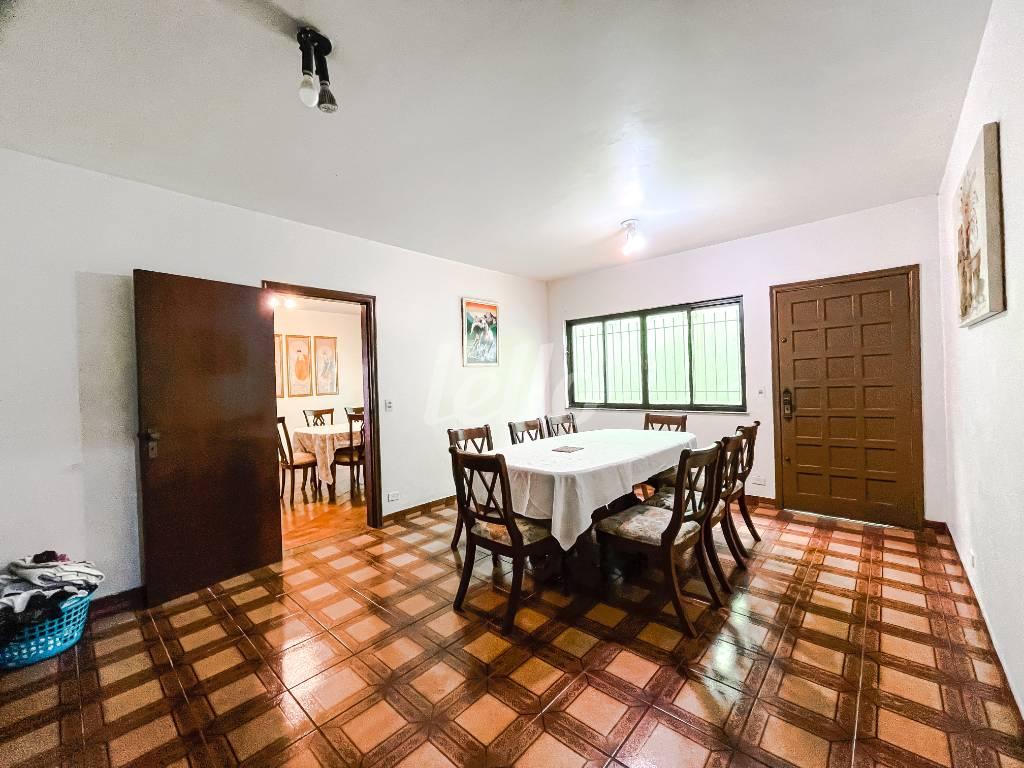 SALA DE JANTAR de Casa à venda, sobrado com 305 m², 4 quartos e 4 vagas em Catumbi - São Paulo